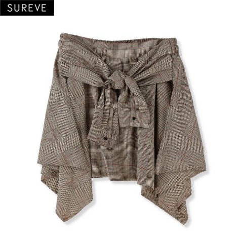 レディース　腰巻風スカート（SUREVE)