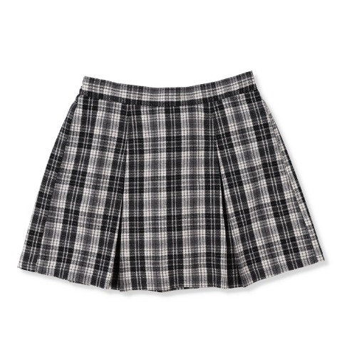 レディース　チェックプリーツミニスカート（CHIP CLIP）