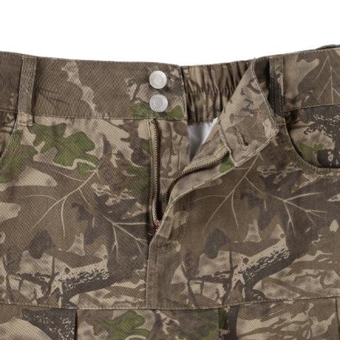 レディース　迷彩柄プリーツスカート（CHIP CLIP）