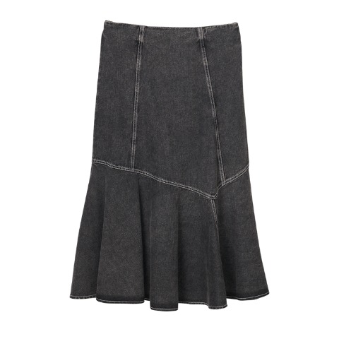 レディース　デニムマーメイドスカート（SUREVE）