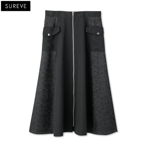 レディース　スカート（SUREVE BLACK）
