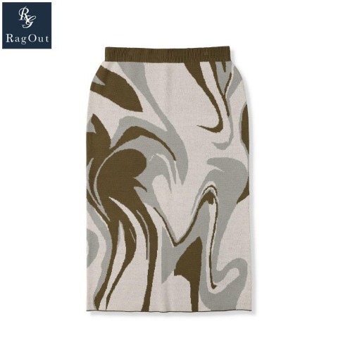 レディース　ニットナロースカート（Ragout）