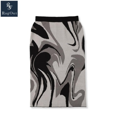 レディース　ニットナロースカート（Ragout）