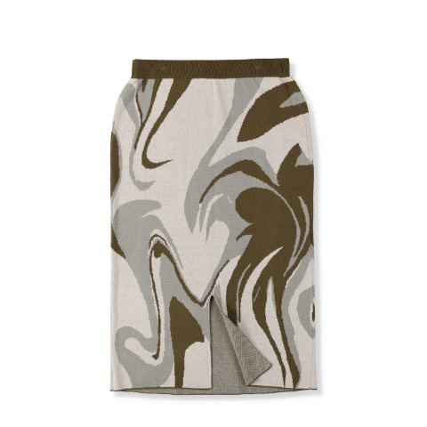 レディース　ニットナロースカート（Ragout）