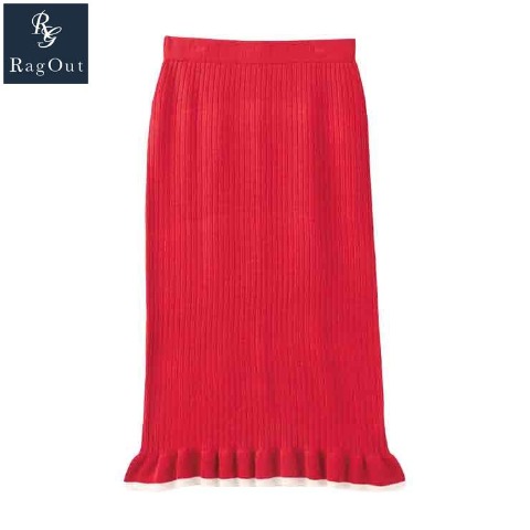 レディース　ニットマーメイドスカート（RagOut）