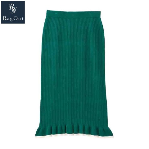 レディース　ニットマーメイドスカート（RagOut）