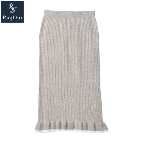 レディース　ニットマーメイドスカート（RagOut）