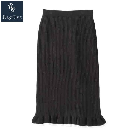 レディース　ニットマーメイドスカート（RagOut）