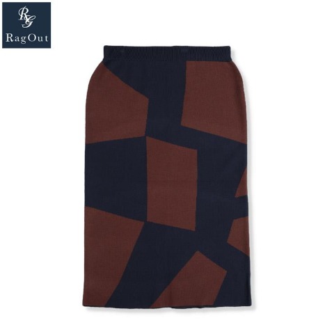 レディース　ニットナロースカート（Ragout）