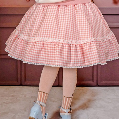 レディース【2L～4L】　スカート（CHIP CLIP×五月アイ）