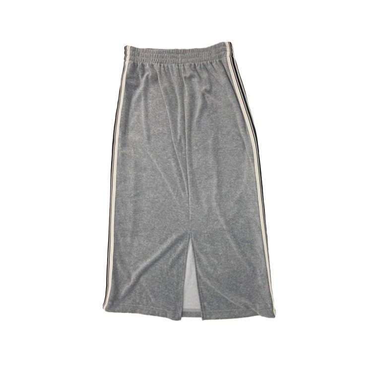 カスケット別注アベイルサイドカップIAR プラチナシルバー レディース【3L・4L】 サイドラインスカート（Denifits） | アベイル