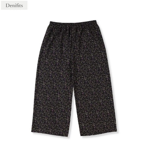 レディース　小花柄イージーパンツ（Denifits）