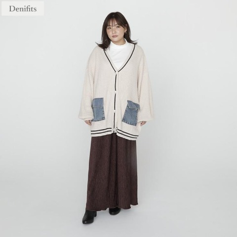 レディース　プリーツパンツ（Denifits）
