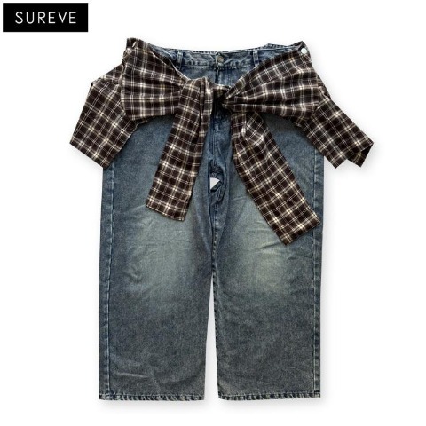 レディース　シャツスカート+パンツ（えんどぅー×SUREVE）