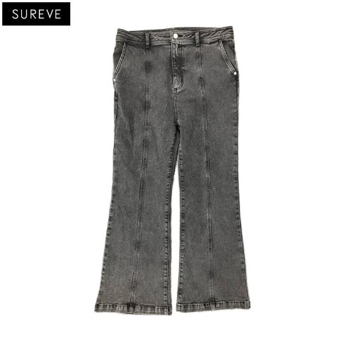 レディース　デニムフレアパンツ（SUREVE）