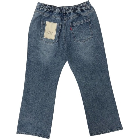 レディース　ケミカルデニムフレアパンツ（SUREVE）