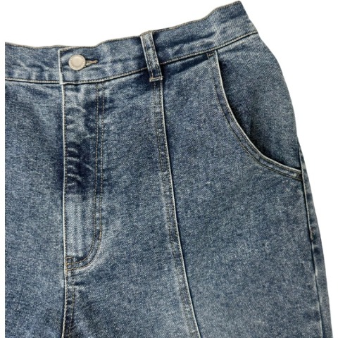 レディース　ケミカルデニムフレアパンツ（SUREVE）