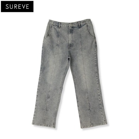 レディース　デニムフレアパンツ（SUREVE）