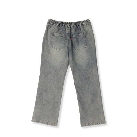 レディース　デニムフレアパンツ（SUREVE）