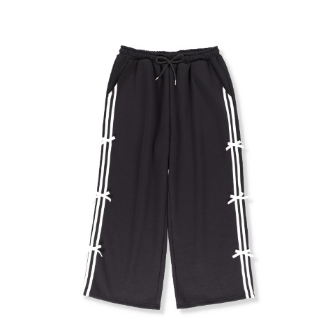 レディース　サイドリボンスウェットパンツ（CHIP CLIP）