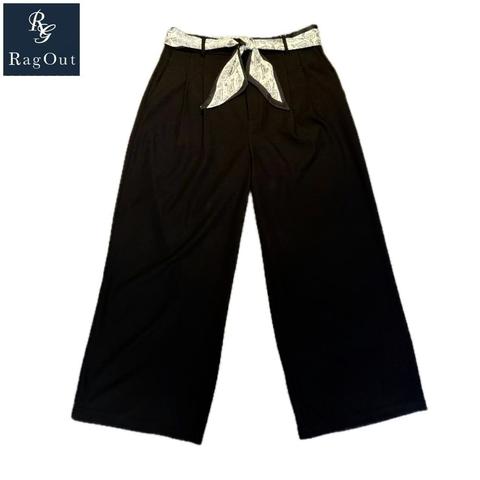 レディース　スカーフ付ワイドパンツ（RagOut）