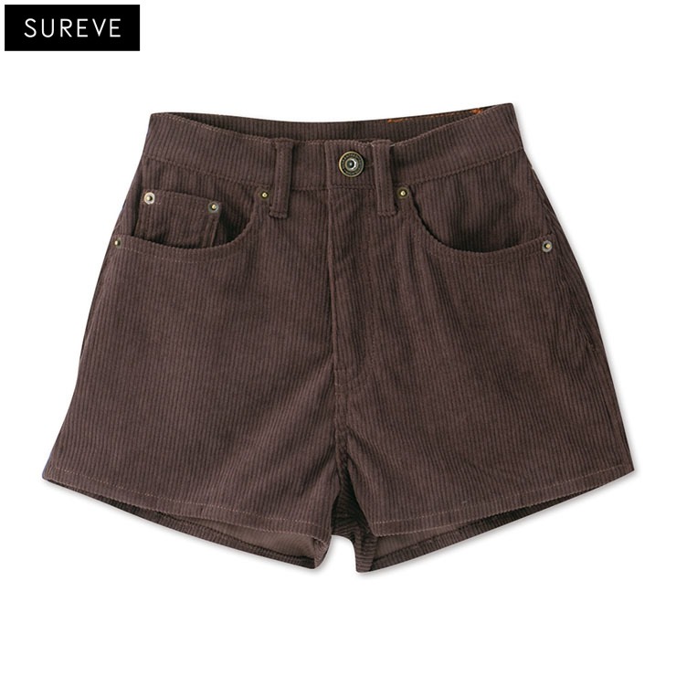 レディース【70・73cm】 コーデュロイショートパンツ（Shoko×SUREVE