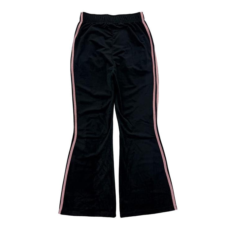 レディース【3L・4L】 ベロアサイドラインパンツ（Juicy Couture