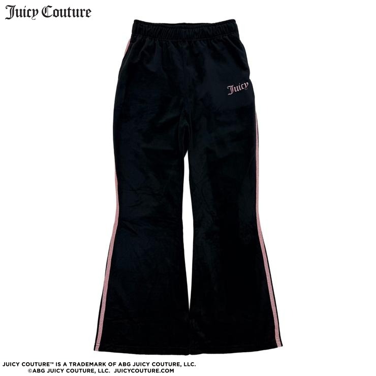 レディース【3L・4L】 ベロアサイドラインパンツ（Juicy Couture