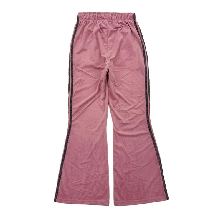レディース【3L・4L】 ベロアサイドラインパンツ（Juicy Couture