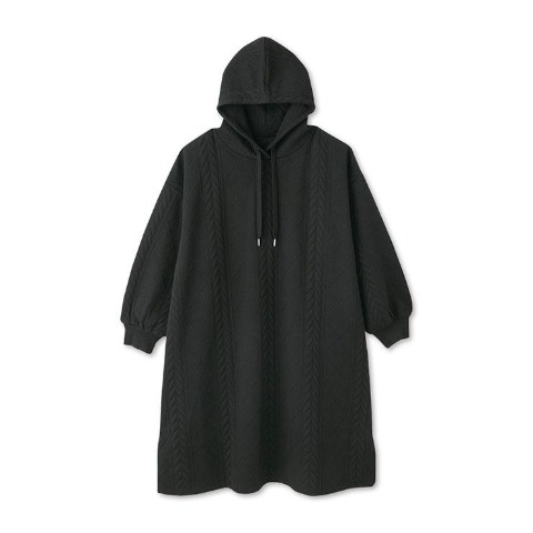 レディース【3L～5L】　パーカワンピース（SUREVE）