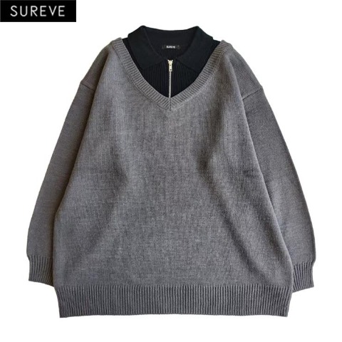 レディース　ドッキングニットワンピース（SUREVE）