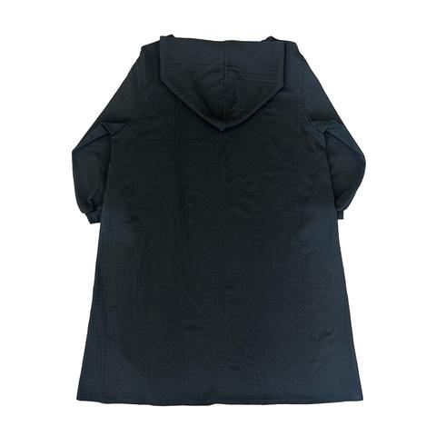 レディース【6L・8L】　サイドプリーツパーカワンピース（チャグ×SUREVE）
