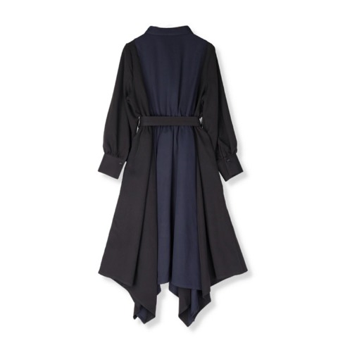 レディス　切替ワンピース（SUREVE BLACK）