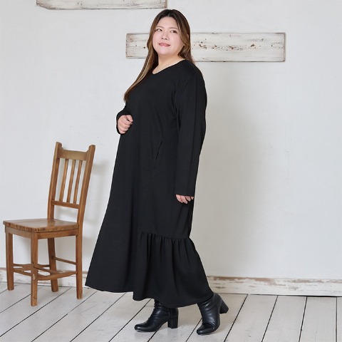 レディース【6L・8L】　マーメイドワンピース（RagOut）