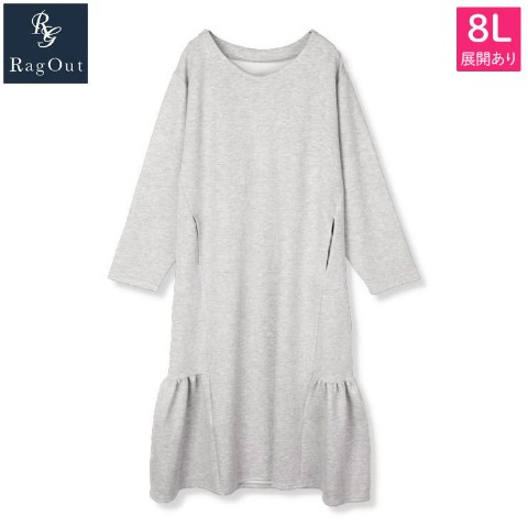 レディース【6L・8L】　マーメイドワンピース（RagOut）