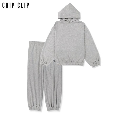 レディース　パーカ+パンツセットアップ（CHIP CLIP）
