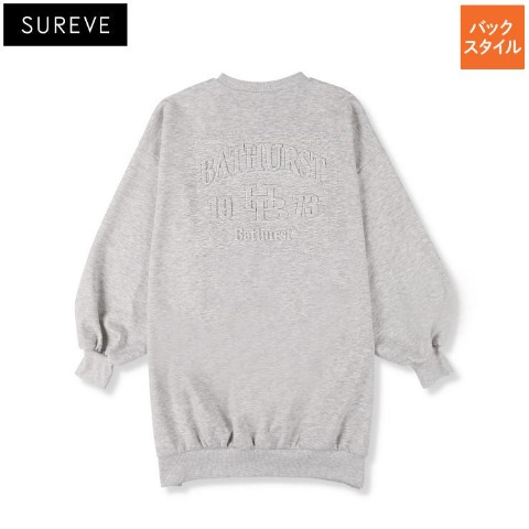 レディース　スウェットミニワンピース（SUREVE）