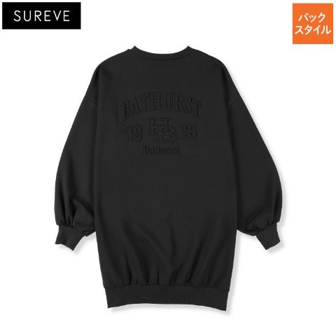 レディース　スウェットミニワンピース（SUREVE）