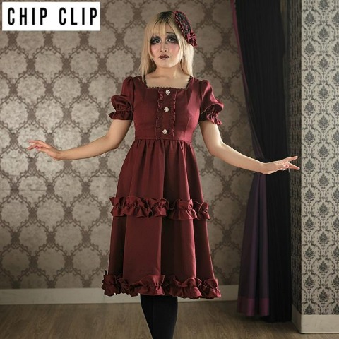 レディース【2L～4L】　ワンピース（Wonder Tea Party×CHIP CLIP）