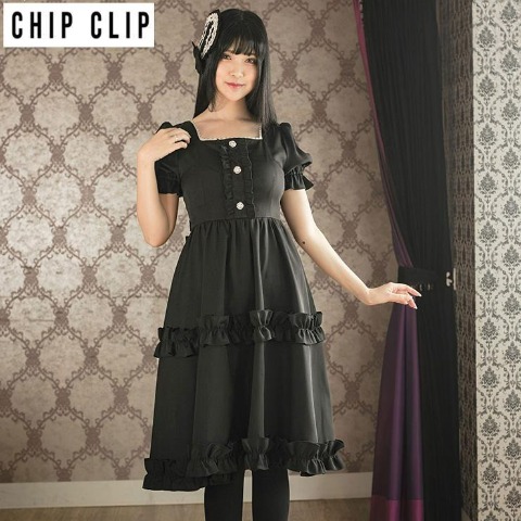 レディース【2L～4L】　ワンピース（Wonder Tea Party×CHIP CLIP）