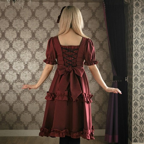 レディース【2L～4L】　ワンピース（Wonder Tea Party×CHIP CLIP）