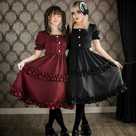 レディース【2L～4L】　ワンピース（Wonder Tea Party×CHIP CLIP）