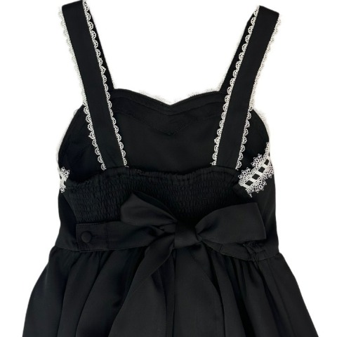 レディース【2L～4L】　ジャンパースカート（Wonder Tea Party×CHIP CLIP）