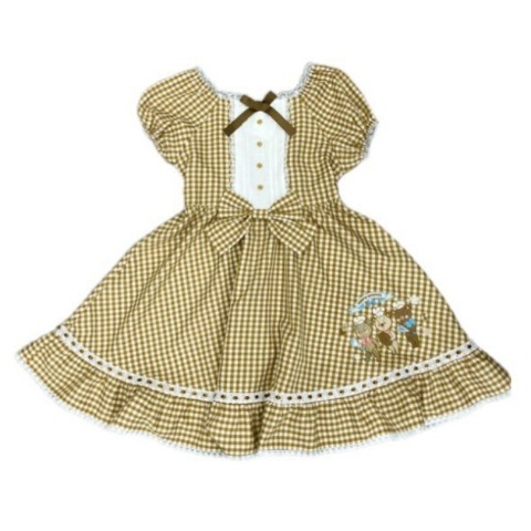 レディース【2L～4L】　半袖ワンピース（CHIP CLIP×五月アイ）