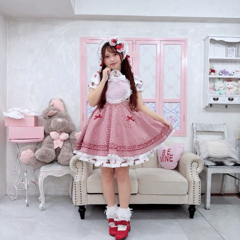 レディース　ジャンパースカート（まゆろん×majoretty）