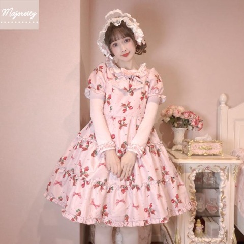 レディース　半袖ワンピース（まゆろん×majoretty）