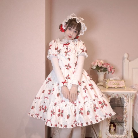 レディース　半袖ワンピース（まゆろん×majoretty）