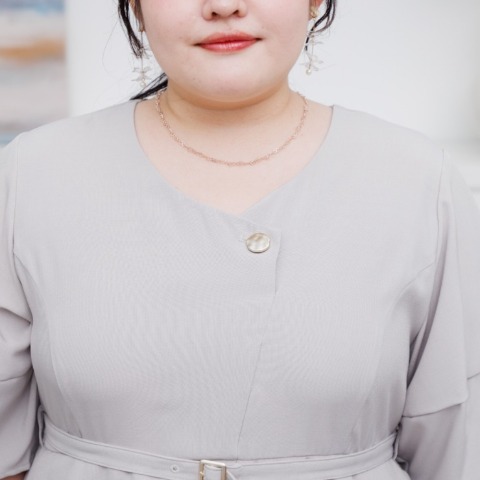 レディース【2L～4L】　アシンメトリーワンピース（RagOut×masami）