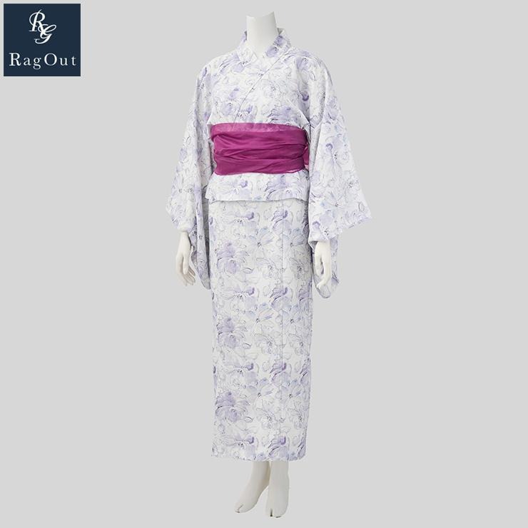 レディース【3L-4L】 花柄浴衣ワンピース（RagOut） | アベイル