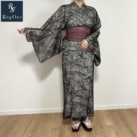 【３点目から全て半額】４L５L６L hina しまむら 浴衣 プラスサイズ 浴衣 大きいサイズ | しまむらパーク